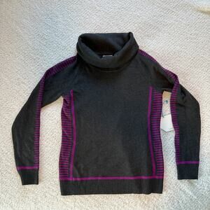 SKYR Wool Turtleneck Sweater Grey Baselayer